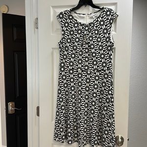 Sleeveless dress- abstract print. From Stitch fix